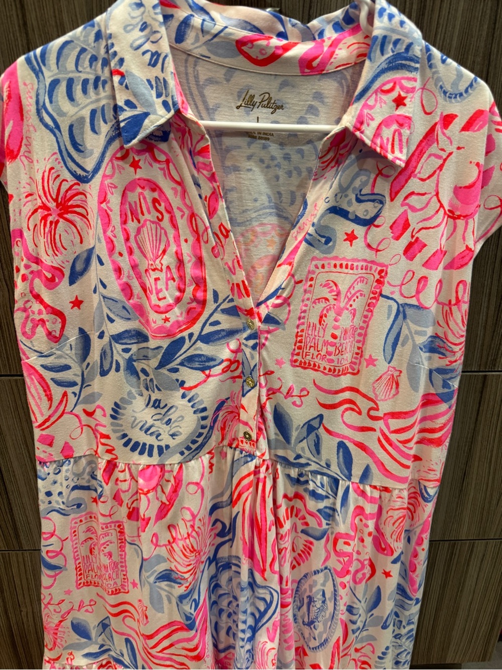 Lilly Pulitzer Arley Dress size L - Picture 2 of 7
